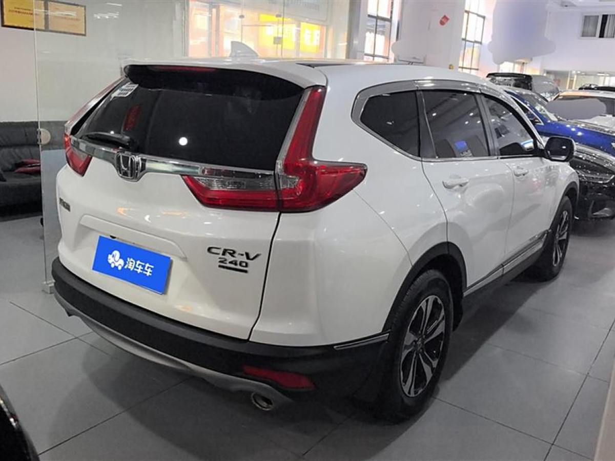 2018年11月本田 CR-V  2017款 240TURBO CVT兩驅風尚版