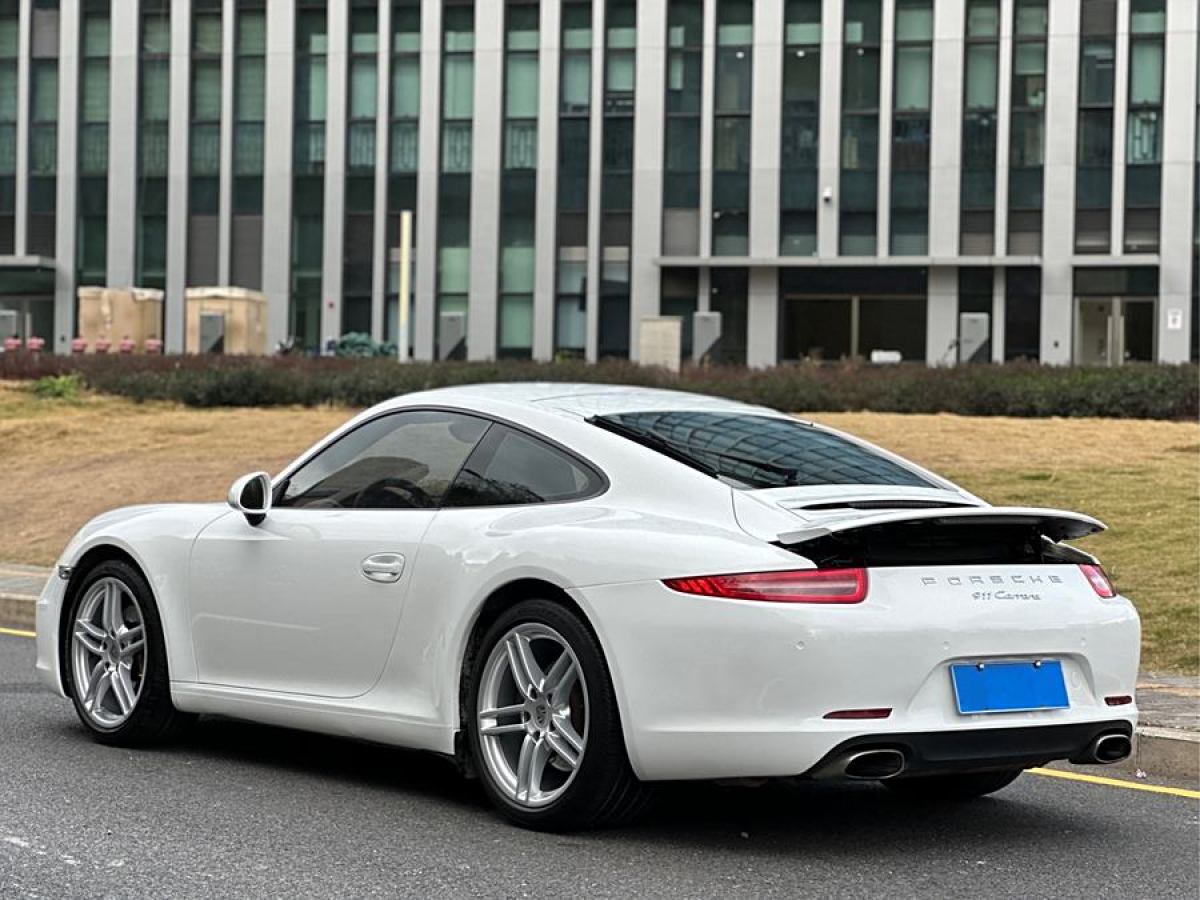 2014年6月保時(shí)捷 911  2012款 Carrera 3.4L