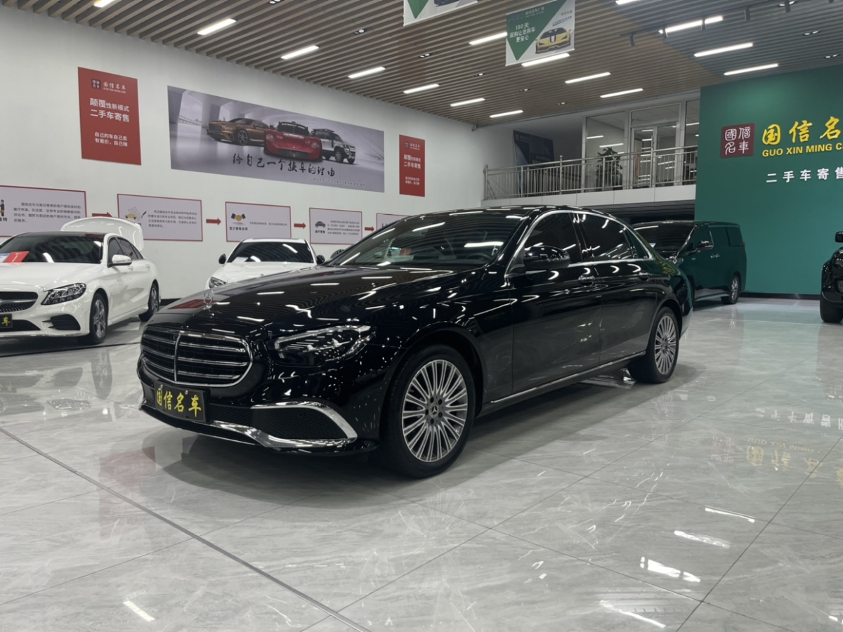 奔馳 奔馳E級(jí)  2022款 改款二 E 300 L 豪華型圖片