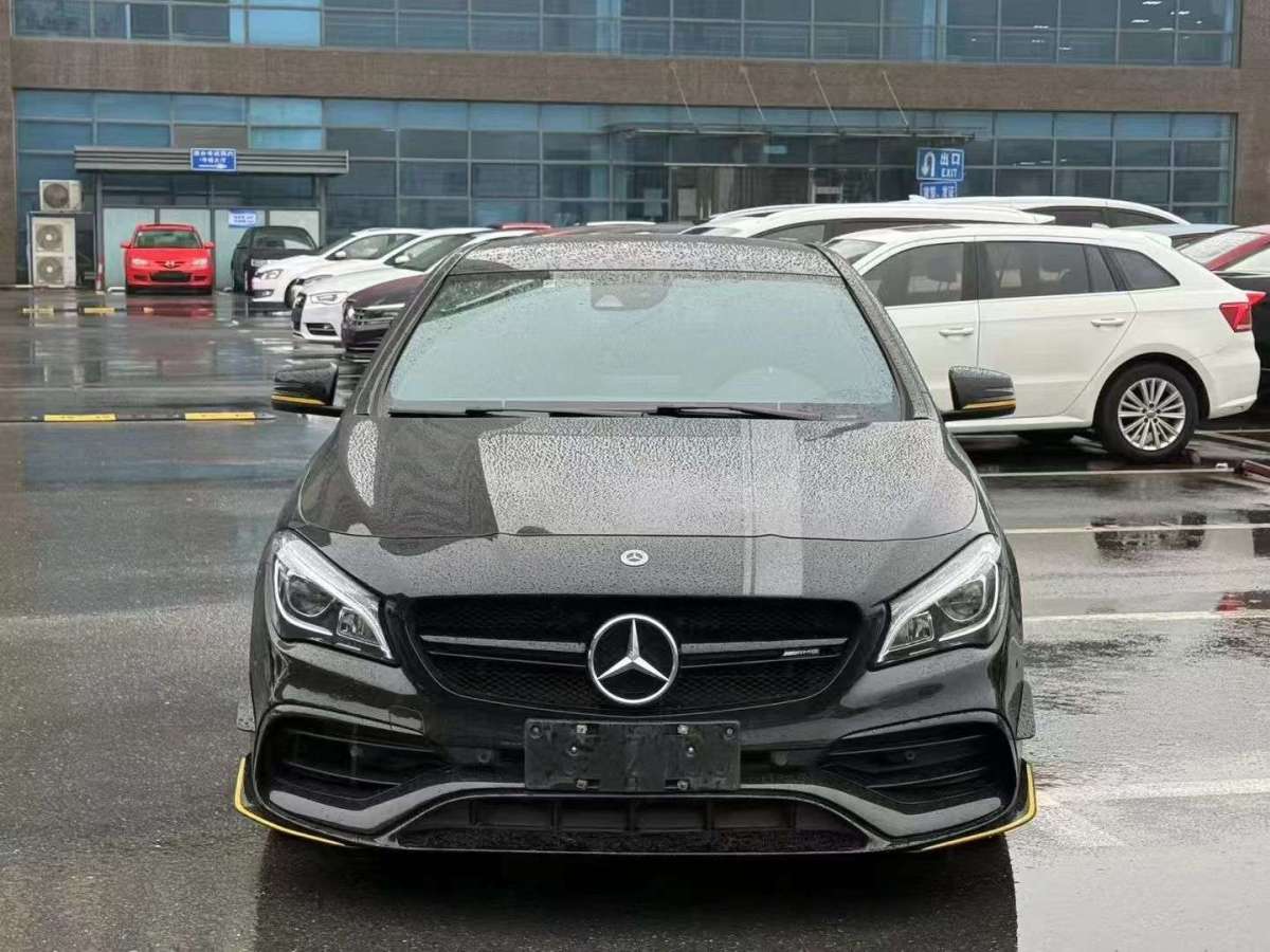 奔馳 奔馳CLA級AMG  2017款 AMG CLA 45 4MATIC 暗夜雷霆限量版圖片