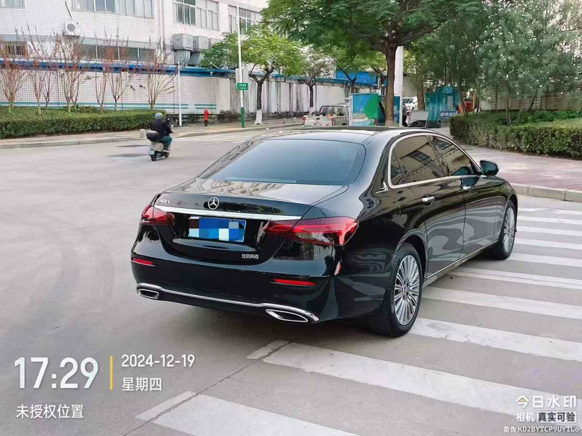 奔馳 奔馳E級  2023款 E 300 L 豪華型圖片