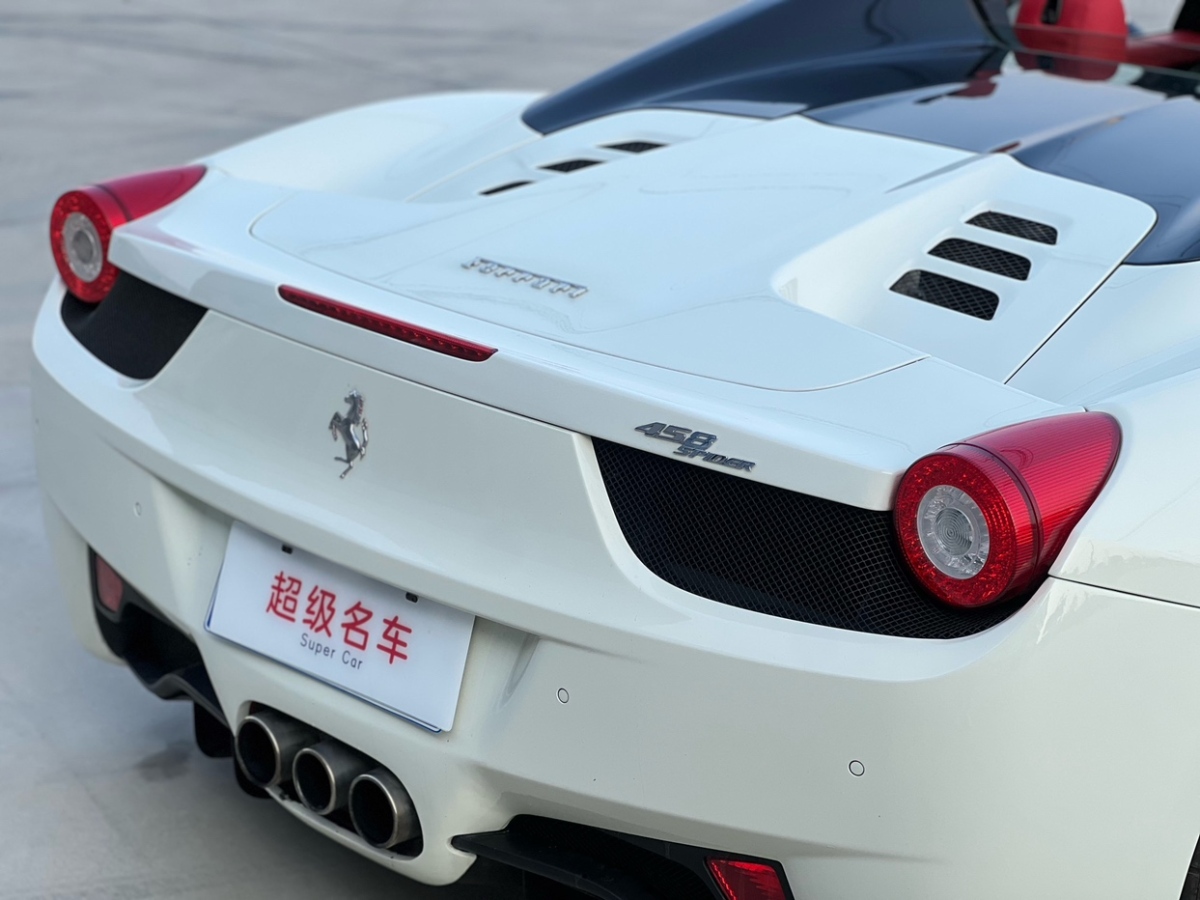 法拉利 458  2013款 4.5L Spider圖片