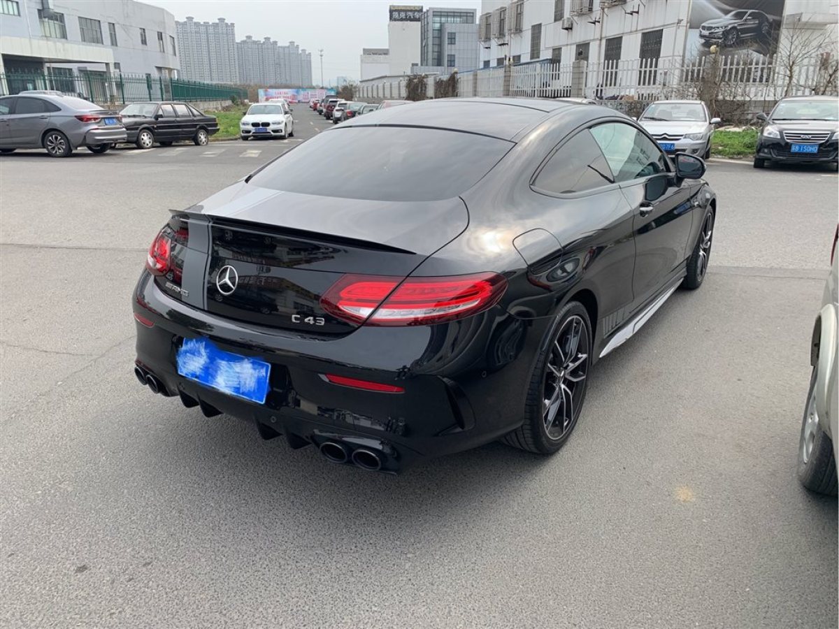 【杭州】2020年01月 奔馳 奔馳c級amg 2019款 amg c 43 4matic 轎跑車