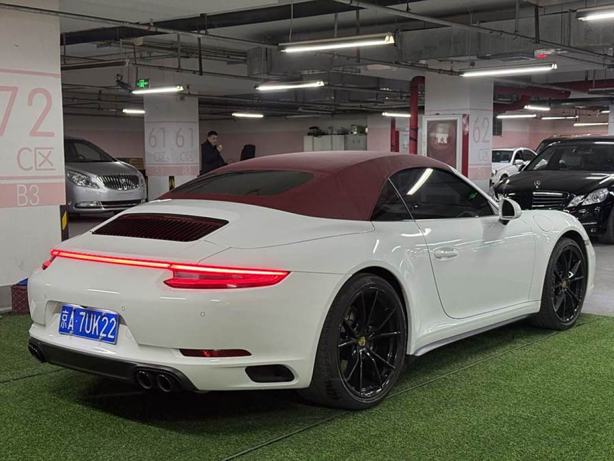 保時捷 911  2016款 Carrera Cabriolet 3.0T圖片