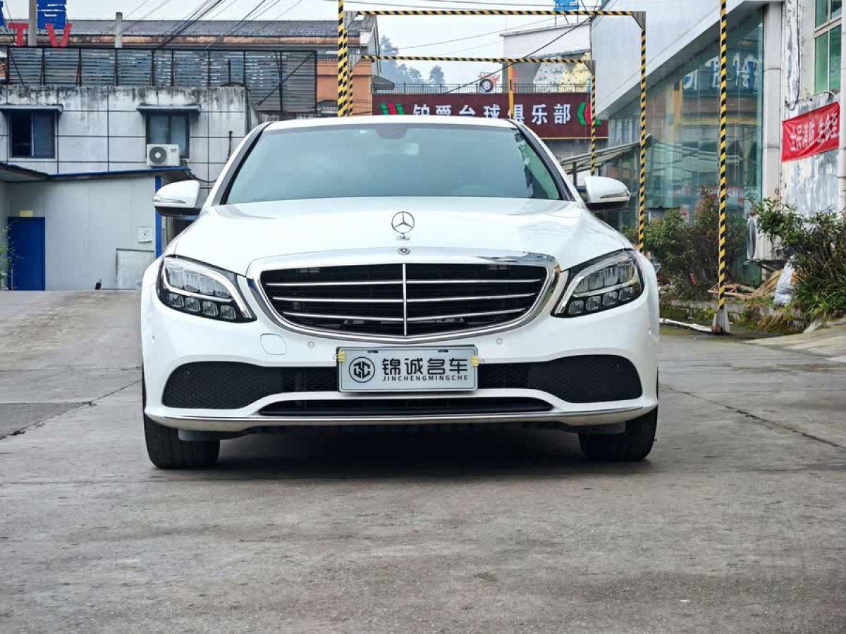 奔馳 奔馳C級  2020款 改款 C 200 L 時尚型運動版圖片