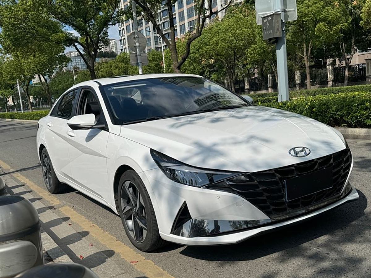 2023年6月現(xiàn)代 伊蘭特  2022款 1.5L CVT GLS領先版