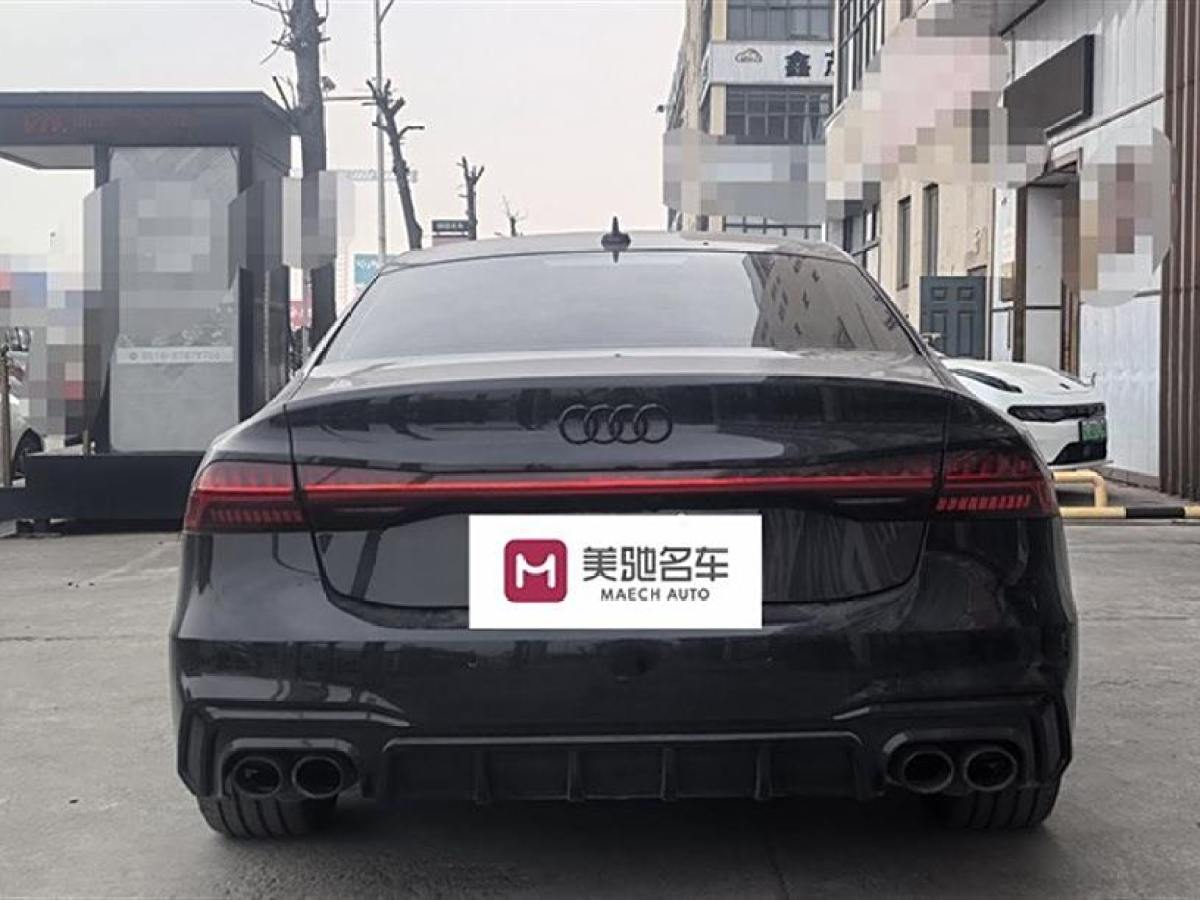 奧迪 奧迪A7L  2024款 45 TFSI quattro S-line 黑武士版圖片