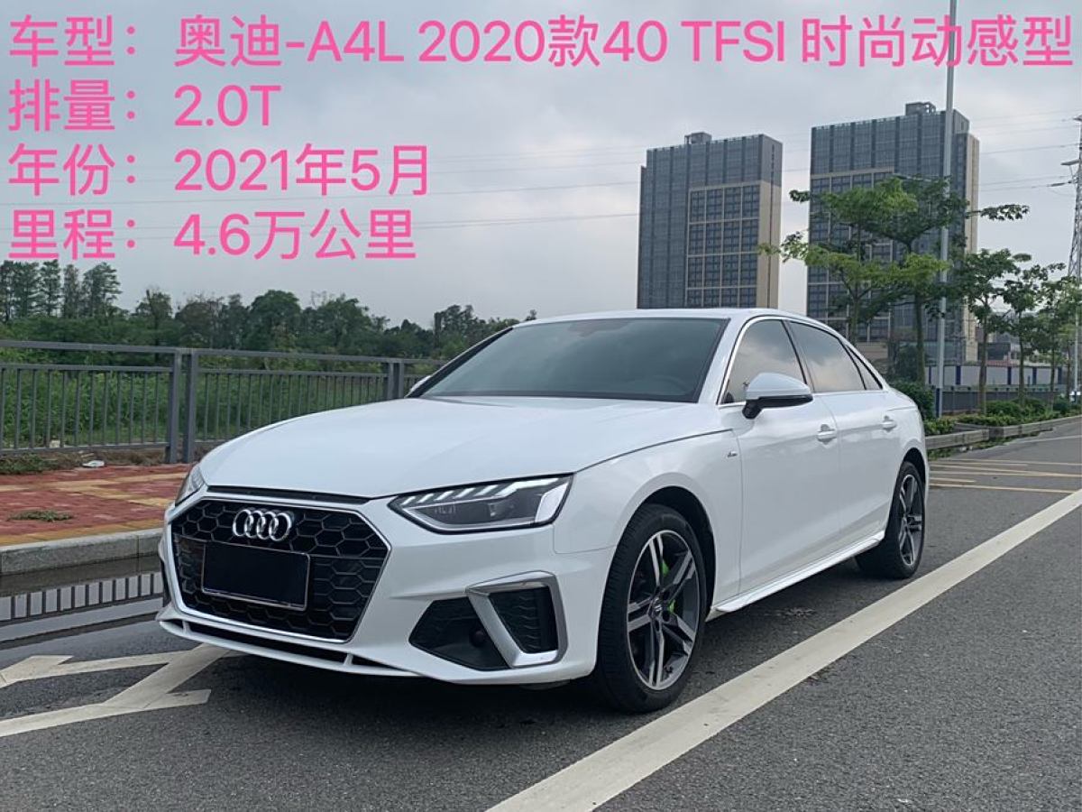 奧迪 奧迪A4L  2020款 40 TFSI 時(shí)尚動(dòng)感型圖片