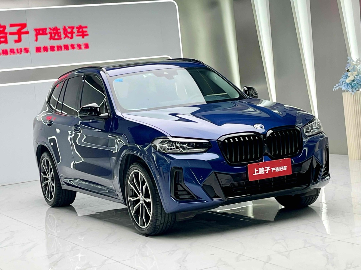 寶馬 寶馬X3  2022款 改款 xDrive30i 領(lǐng)先型 M曜夜套裝圖片