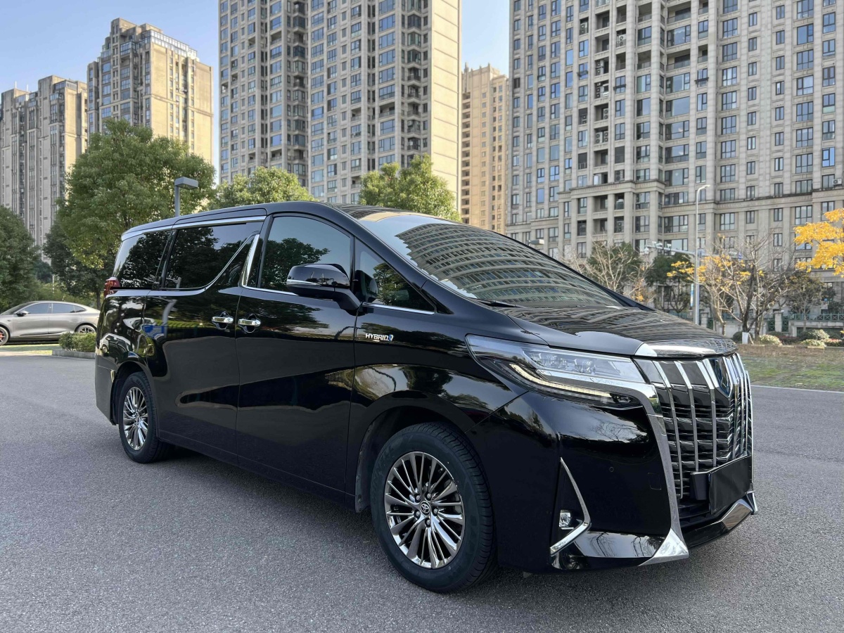 2022年2月豐田 埃爾法  2021款 雙擎 2.5L 尊貴版