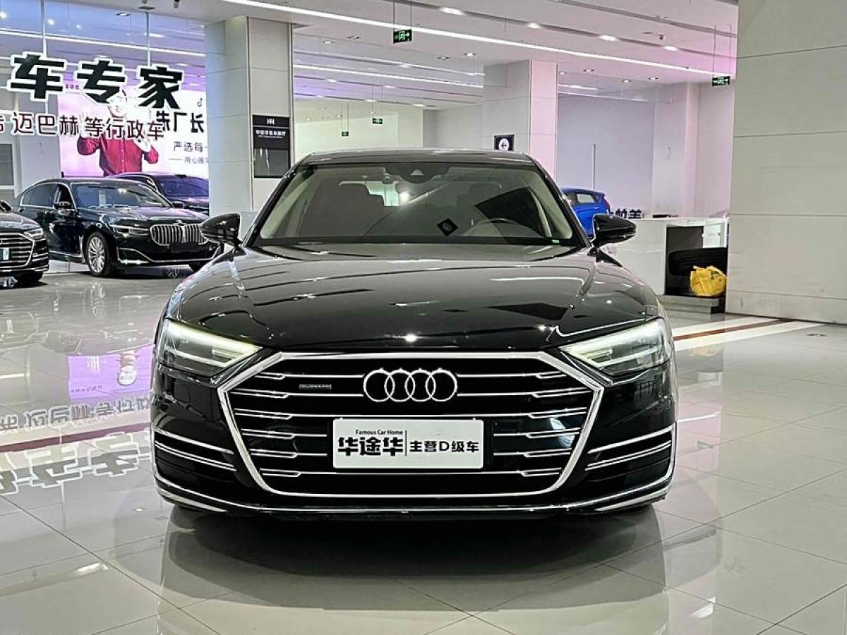 2019年3月奧迪 奧迪A8  2018款 A8L 55 TFSI quattro投放版精英型