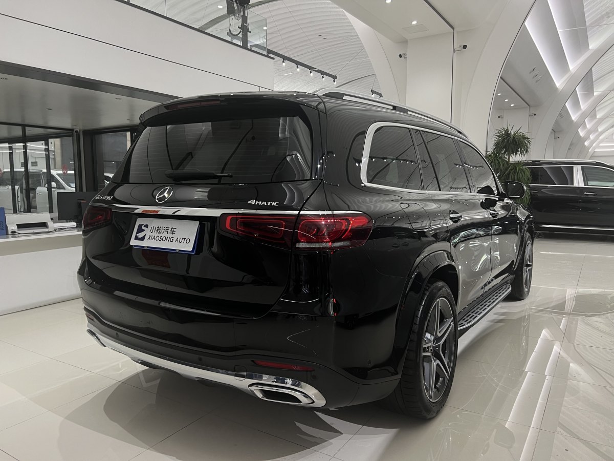 奔馳 奔馳GLS  2022款 改款二 GLS 450 4MATIC 時(shí)尚型圖片