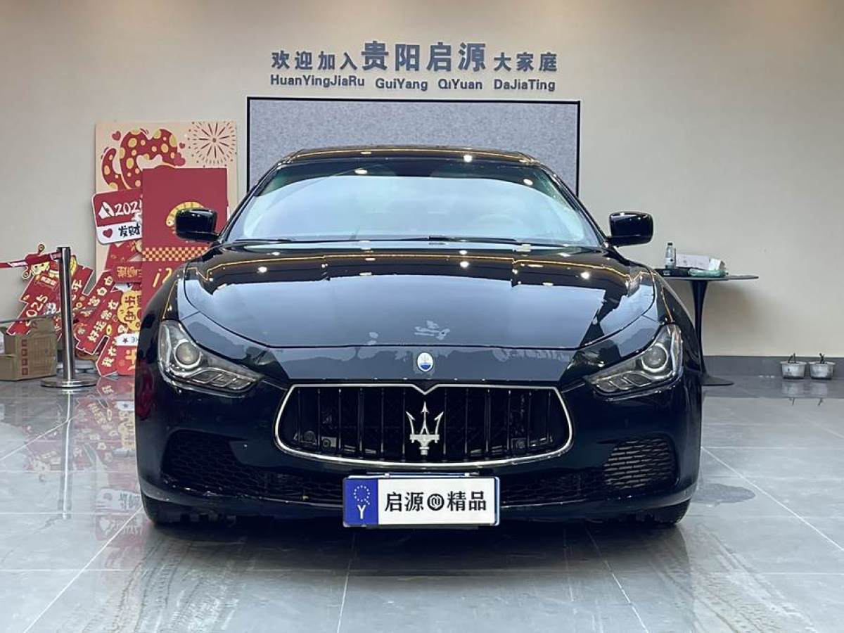 瑪莎拉蒂 Ghibli  2014款 3.0T 標(biāo)準(zhǔn)版圖片