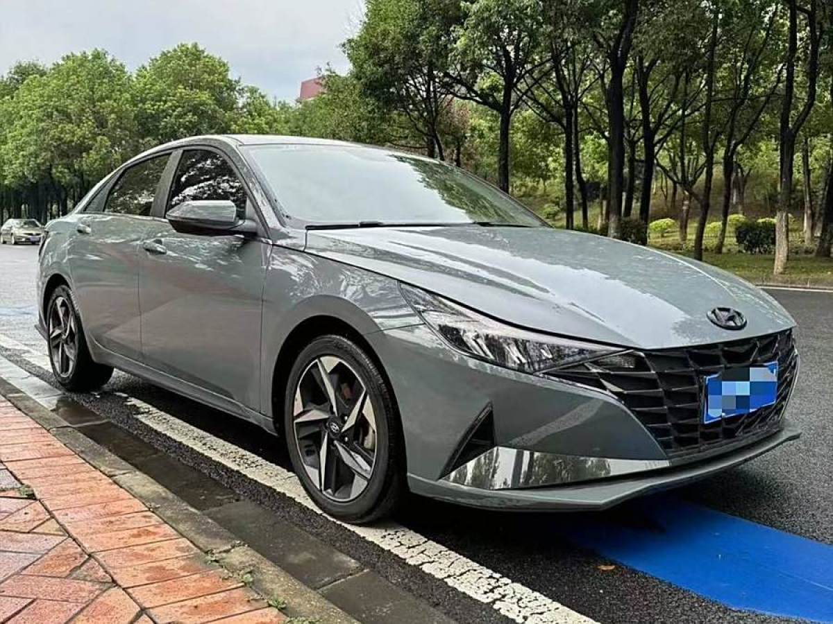 2021年7月現(xiàn)代 伊蘭特  2021款 1.5L GLX精英版