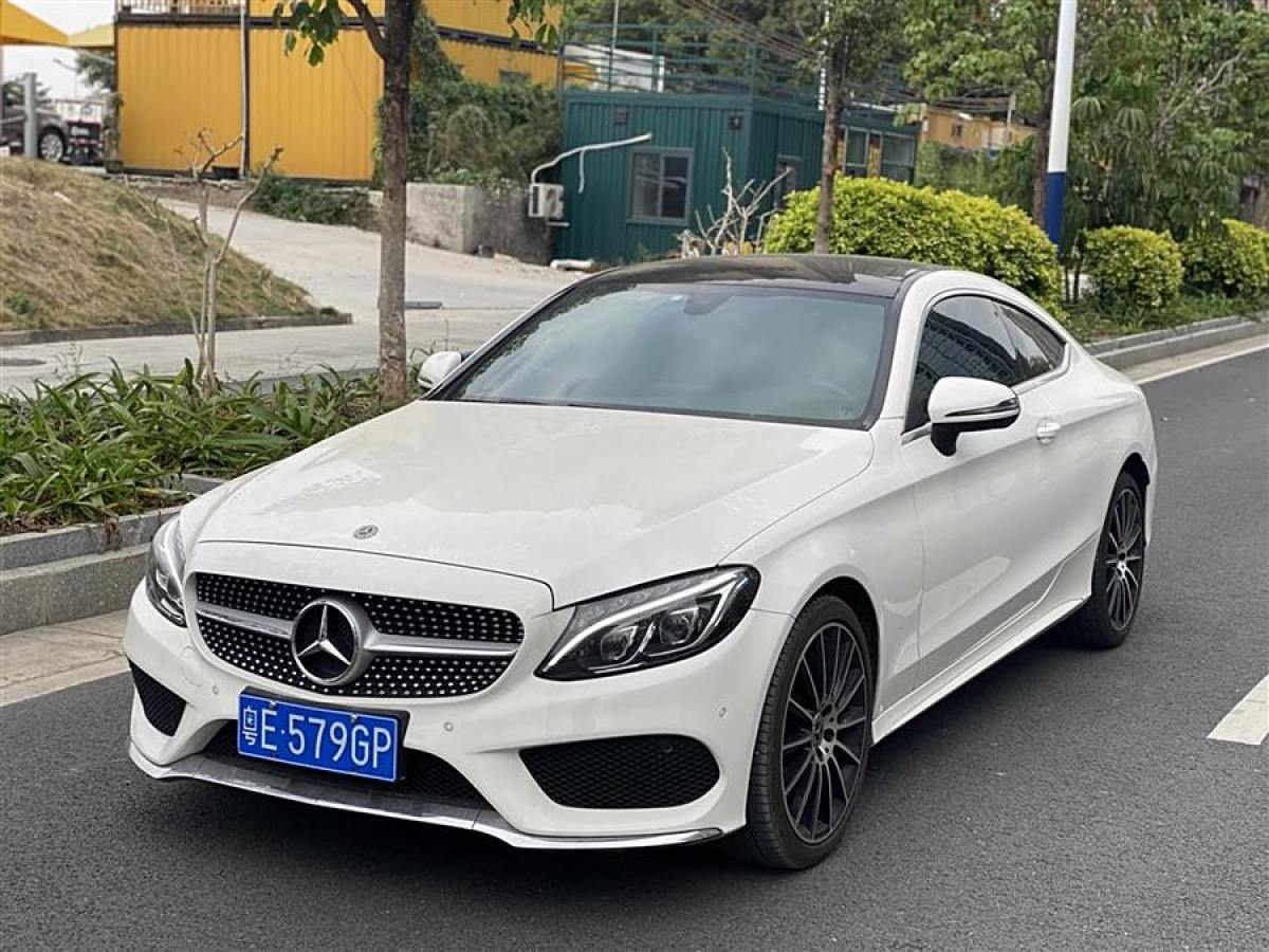 2018年1月奔馳 奔馳C級(jí)  2018款 C 200 4MATIC 轎跑車