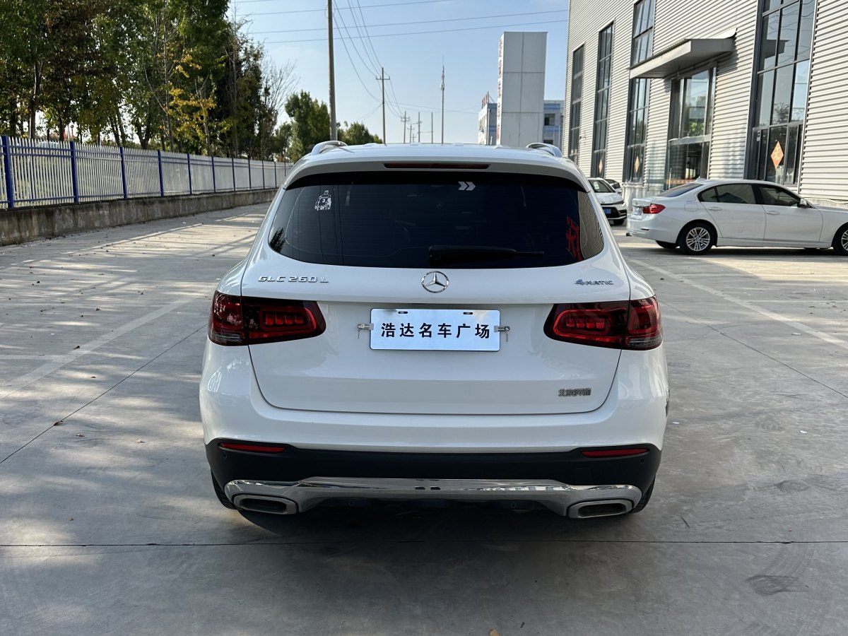 2022年8月奔馳 奔馳GLC  2021款 GLC 260 L 4MATIC 豪華型