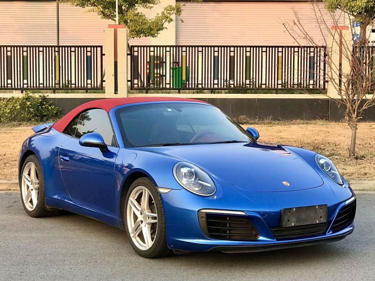 2016年8月保時(shí)捷 911  2016款 Carrera Cabriolet 3.0T