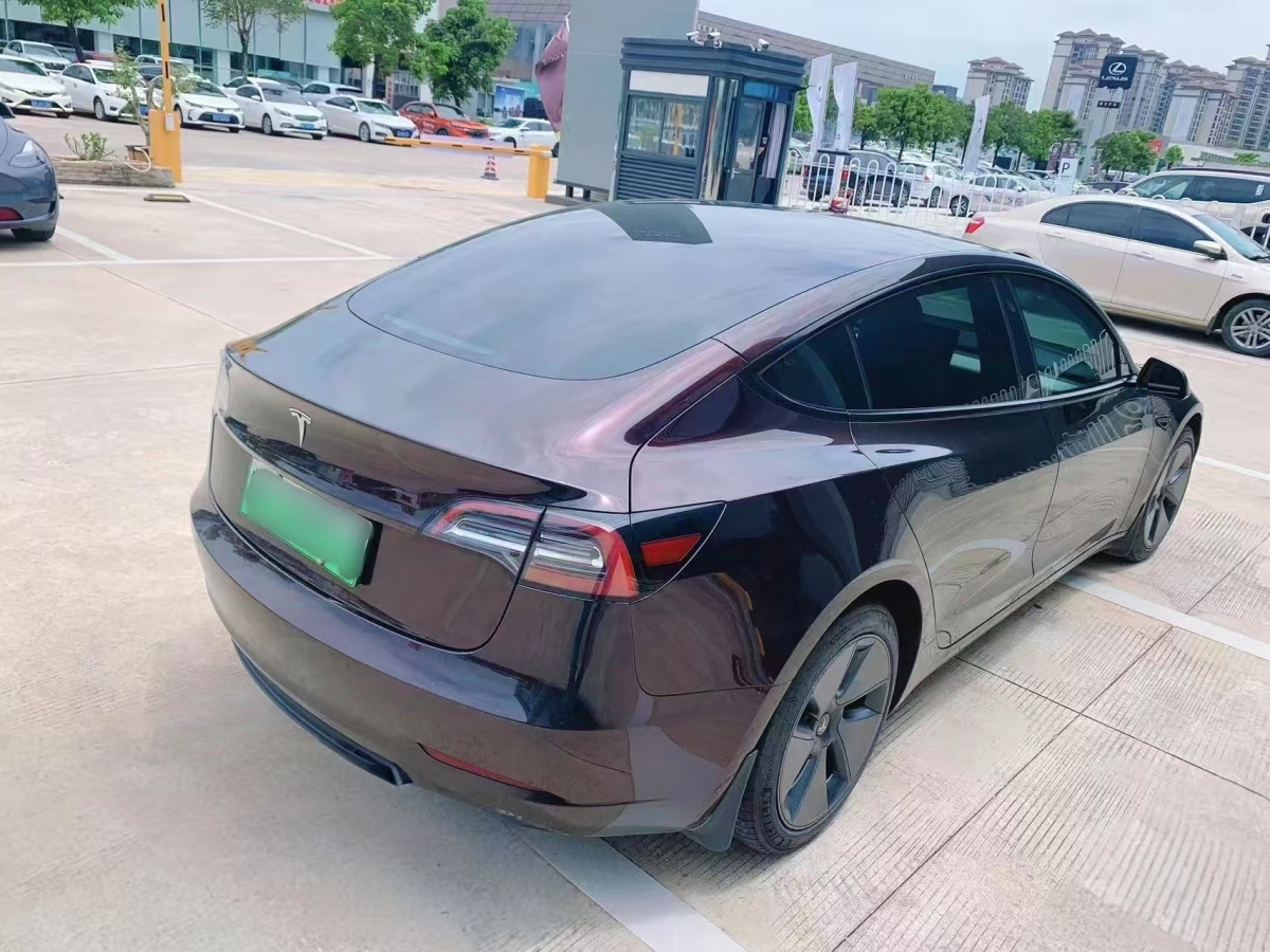 特斯拉 Model 3  2021款 改款 標(biāo)準(zhǔn)續(xù)航后驅(qū)升級版圖片
