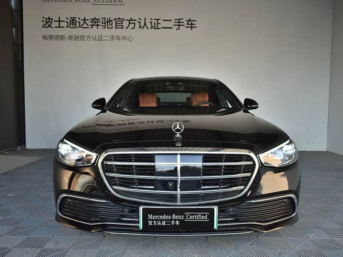 奔馳 奔馳S級新能源  2023款 改款 S 450 e L 插電式混合動力轎車圖片