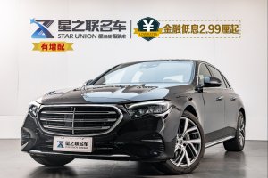 奔馳E級 24款 改款 E 300 L 時尚型  