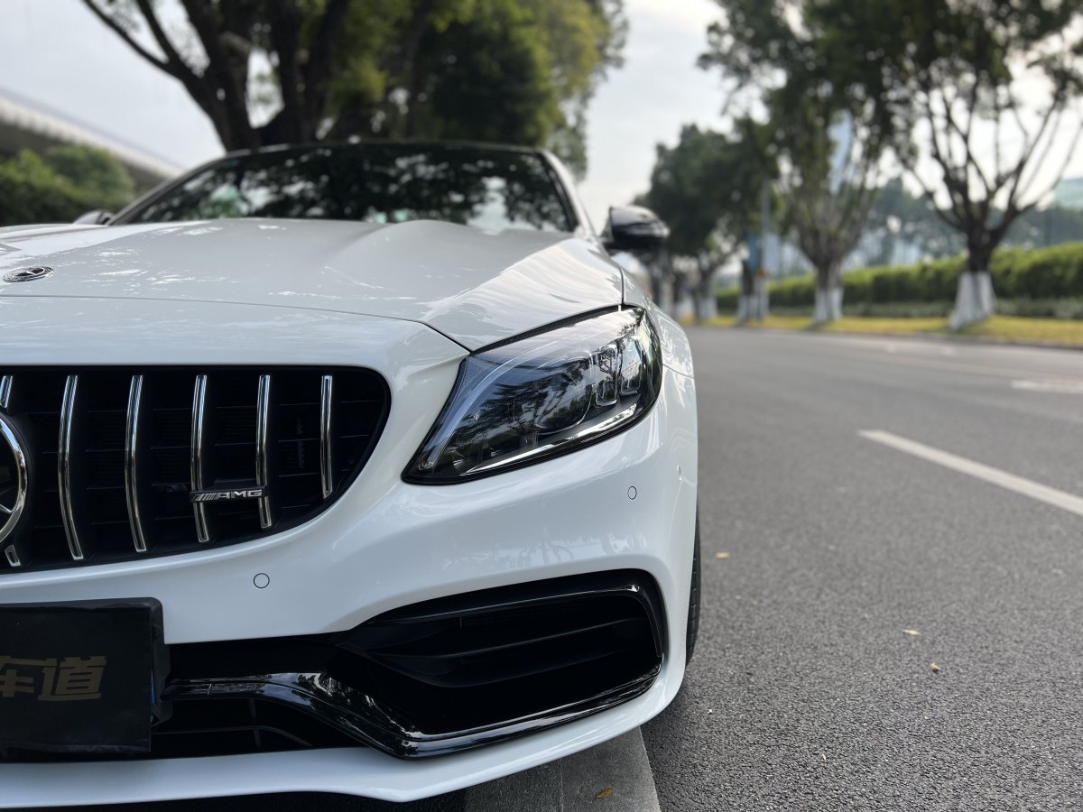 【廣州二手車】2021年7月_二手奔馳 奔馳c級amg 2019款 amg c 63 s