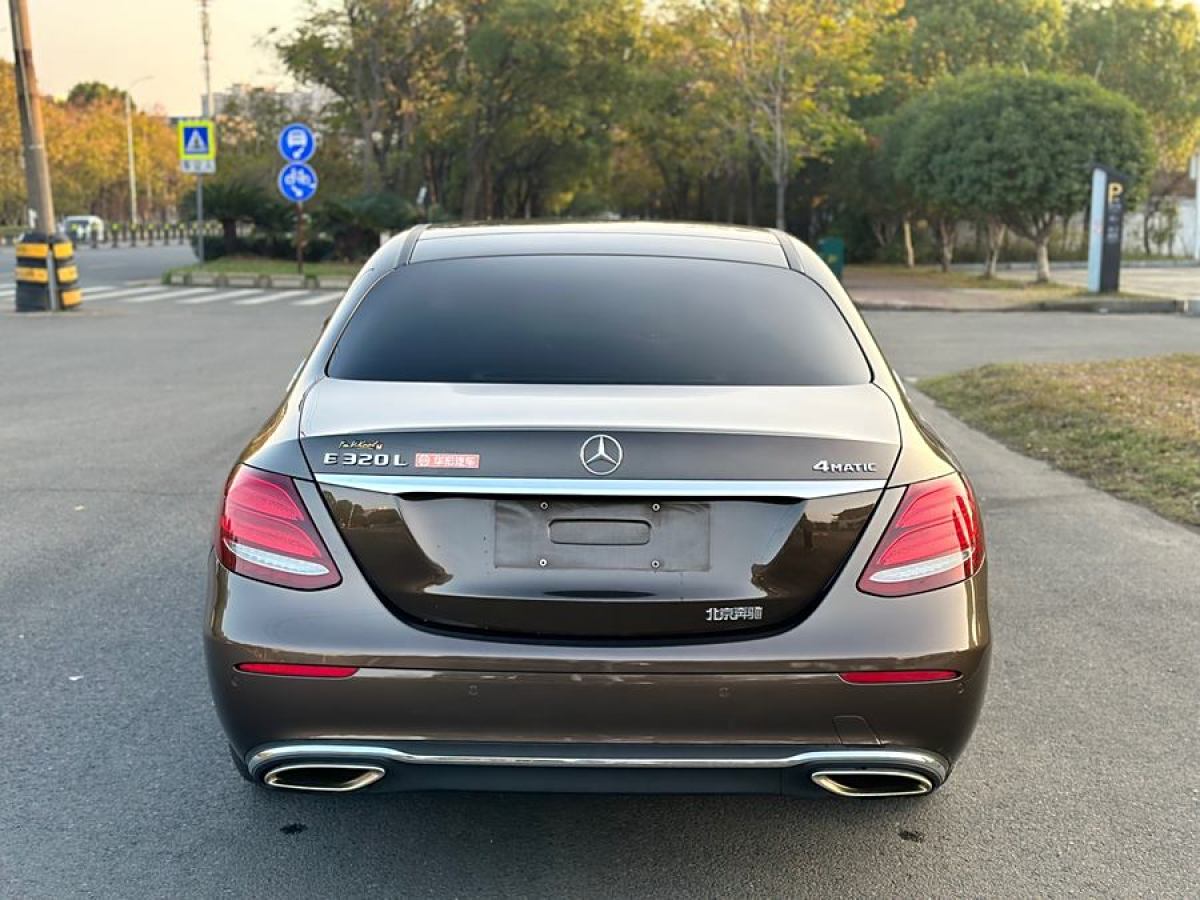 2018年1月奔馳 奔馳E級  2017款 E 320 L 4MATIC