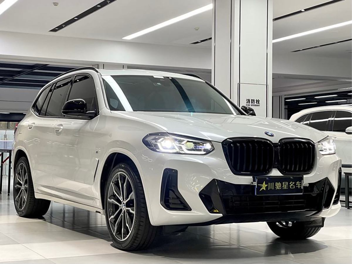 寶馬 寶馬X3  2022款 xDrive30i 領(lǐng)先型 M曜夜套裝圖片