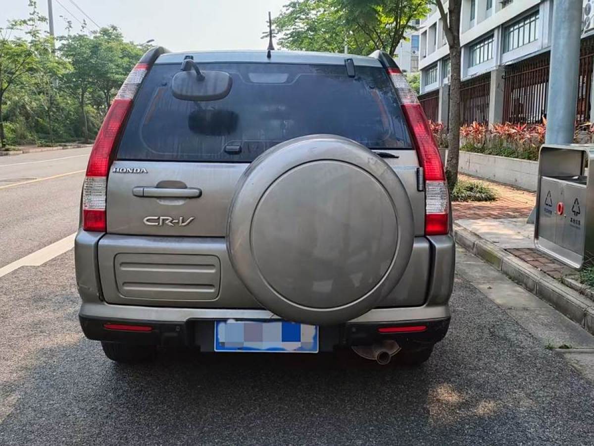 2006年4月本田 CR-V  2007款 2.4L 自動四驅(qū)豪華版