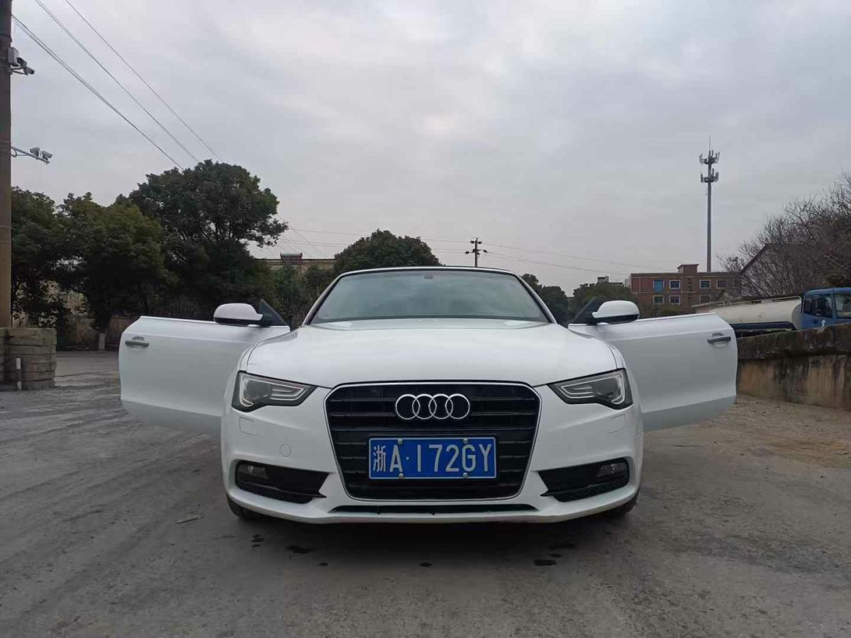 奧迪 奧迪A5  2012款 A5 Cabriolet 2.0T Quattro圖片