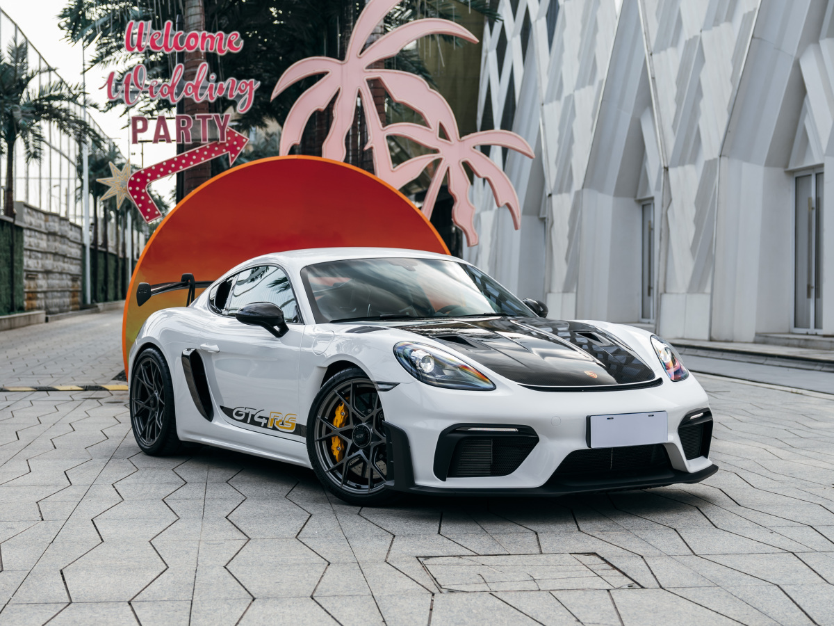 2023年4月保時捷 718  2022款 Cayman GT4 RS 4.0L