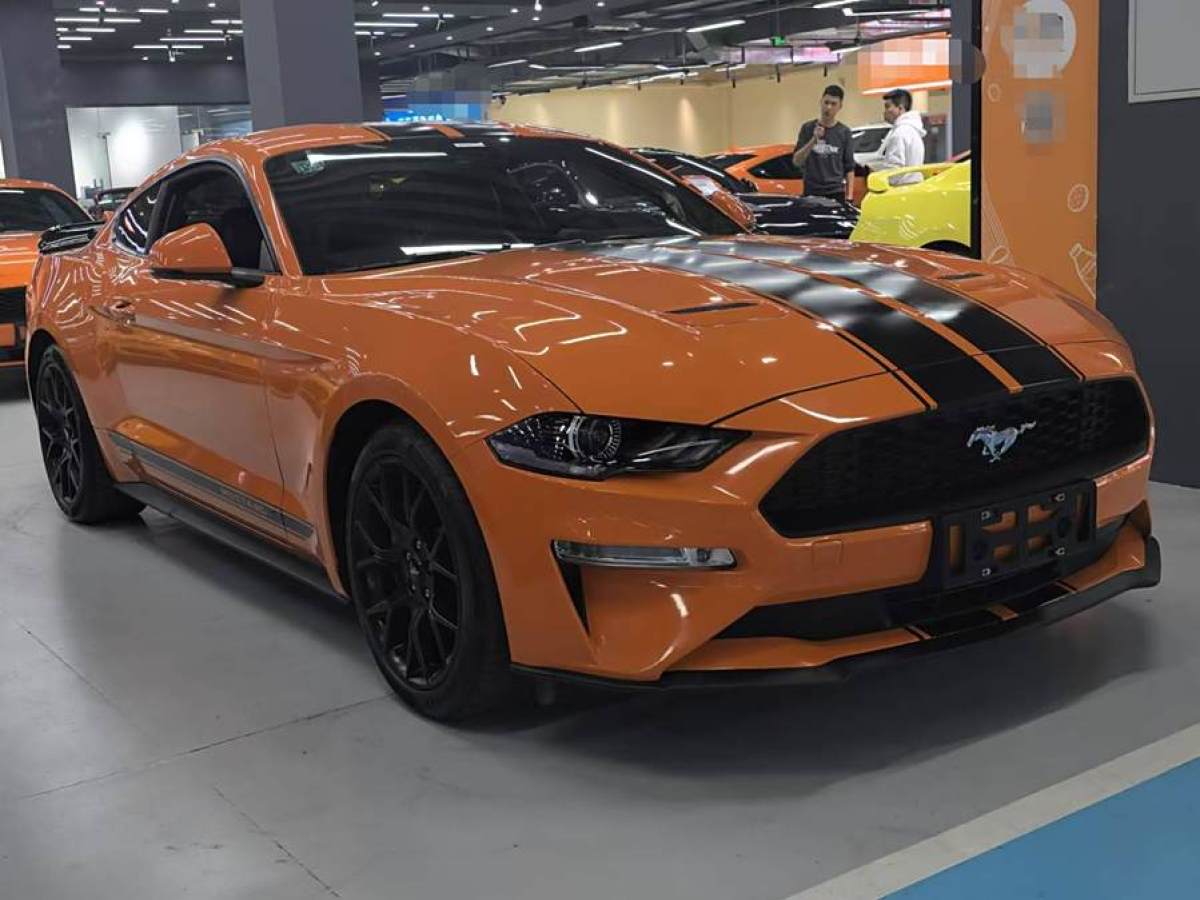 福特 Mustang  2020款 2.3L EcoBoost 黑曜魅影特別版圖片