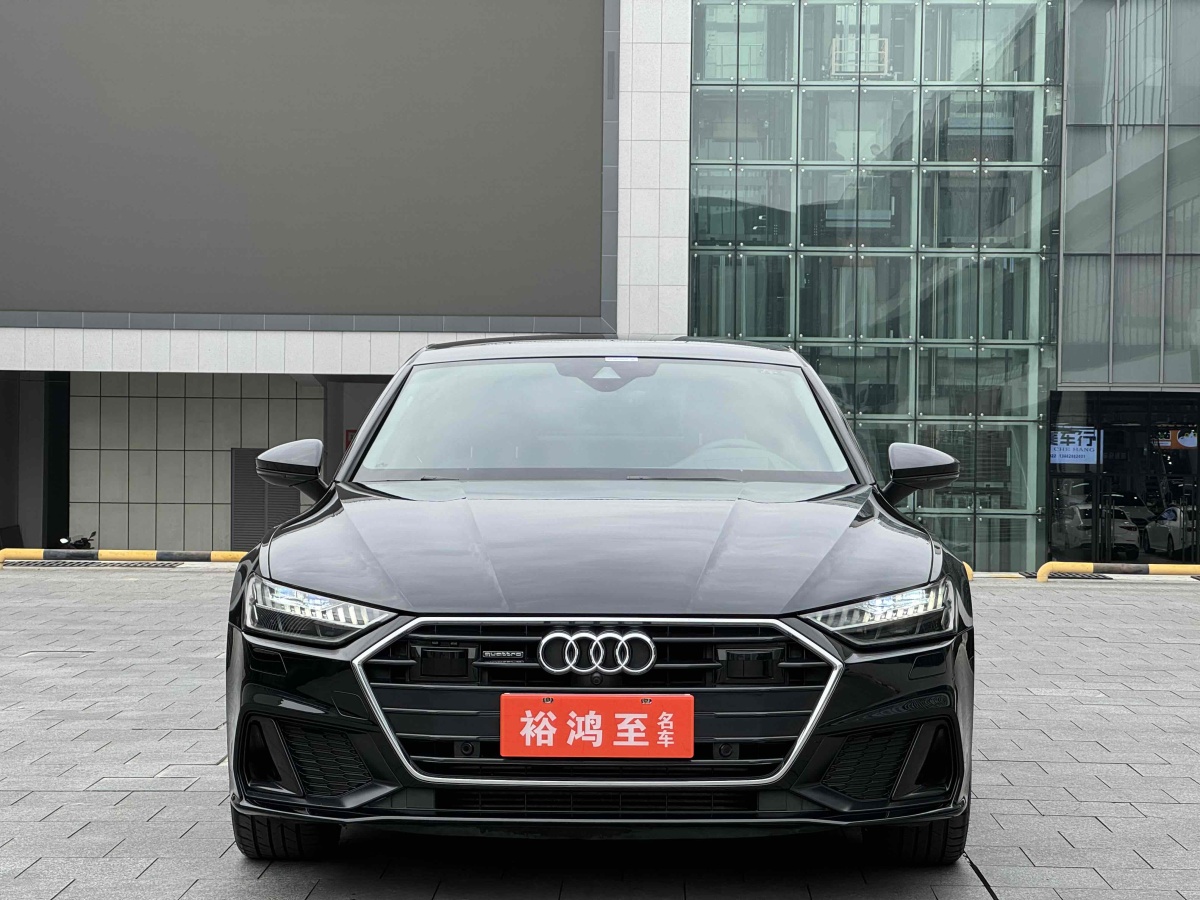 2019年5月奧迪 奧迪A7  2019款 55 TFSI quattro 競技版