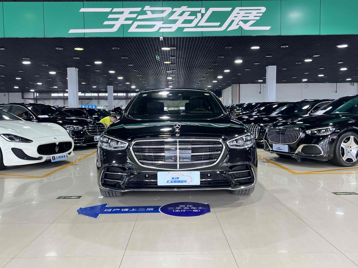 奔驰 奔驰S级  2022款 改款 S 500 L 4MATIC图片