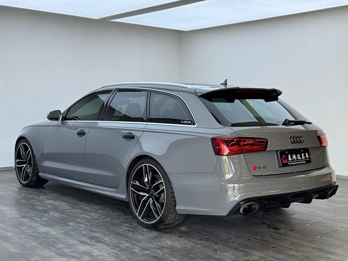 2018年7月奧迪 奧迪RS 6  2016款 RS 6 4.0T Avant