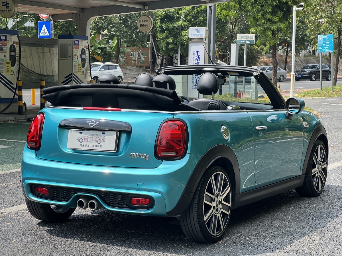 MINI MINI  2021款 2.0T COOPER S CABRIO 加勒比藍(lán)典藏版圖片