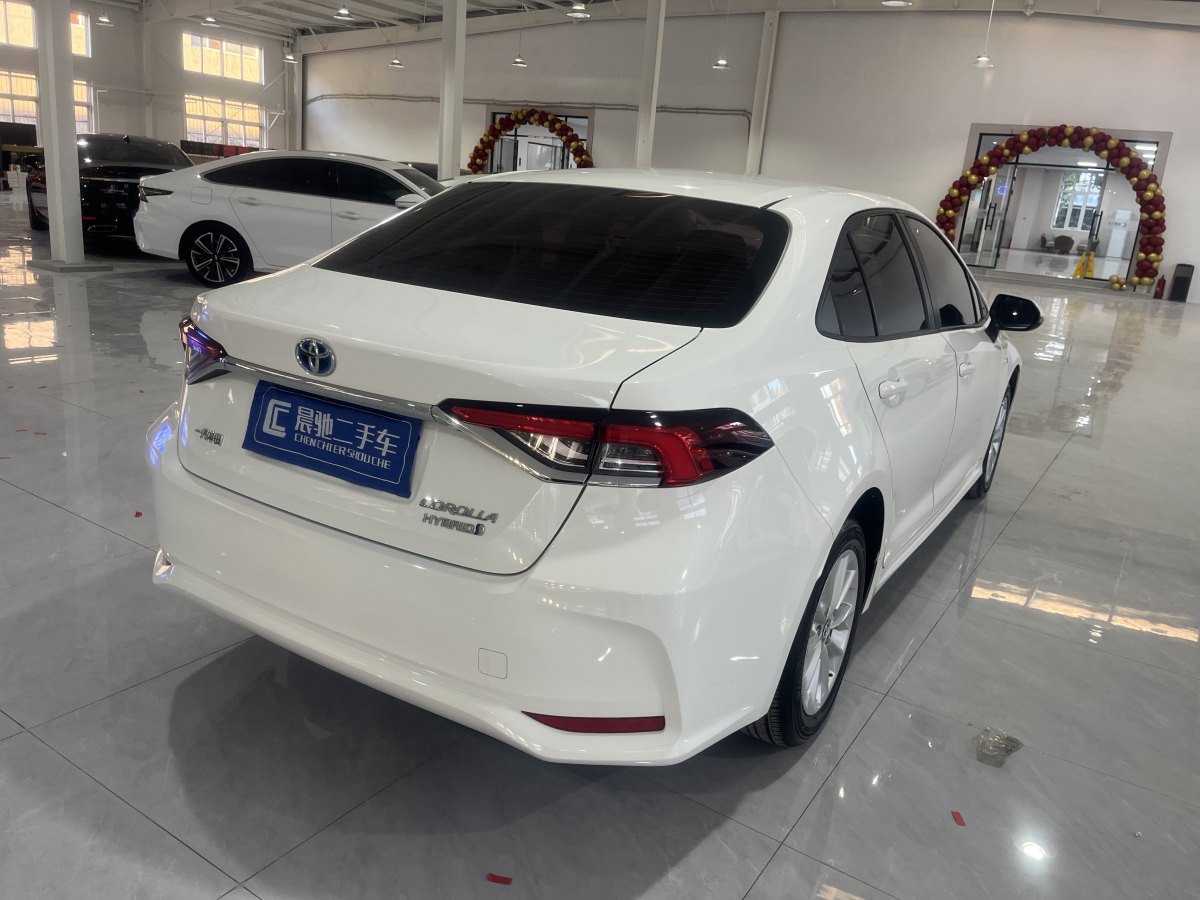 2022年9月豐田 卡羅拉  2021款 雙擎 1.8L E-CVT精英版