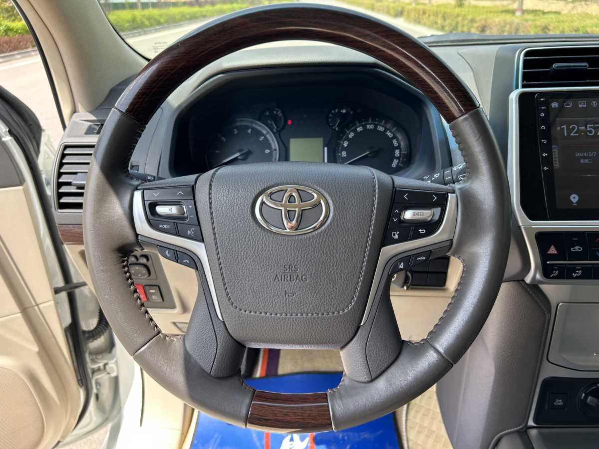 2020年10月丰田 普拉多  2018款 3.5L 自动TX-L后挂备胎