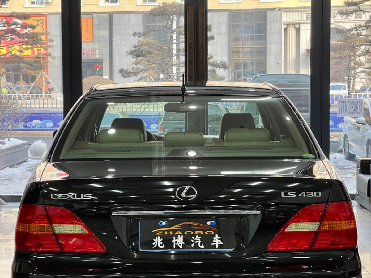 雷克萨斯 LS  2004款 430图片