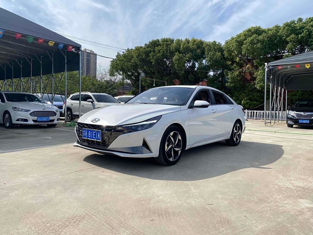 現(xiàn)代 伊蘭特  2022款 1.5L CVT LUX尊貴版圖片