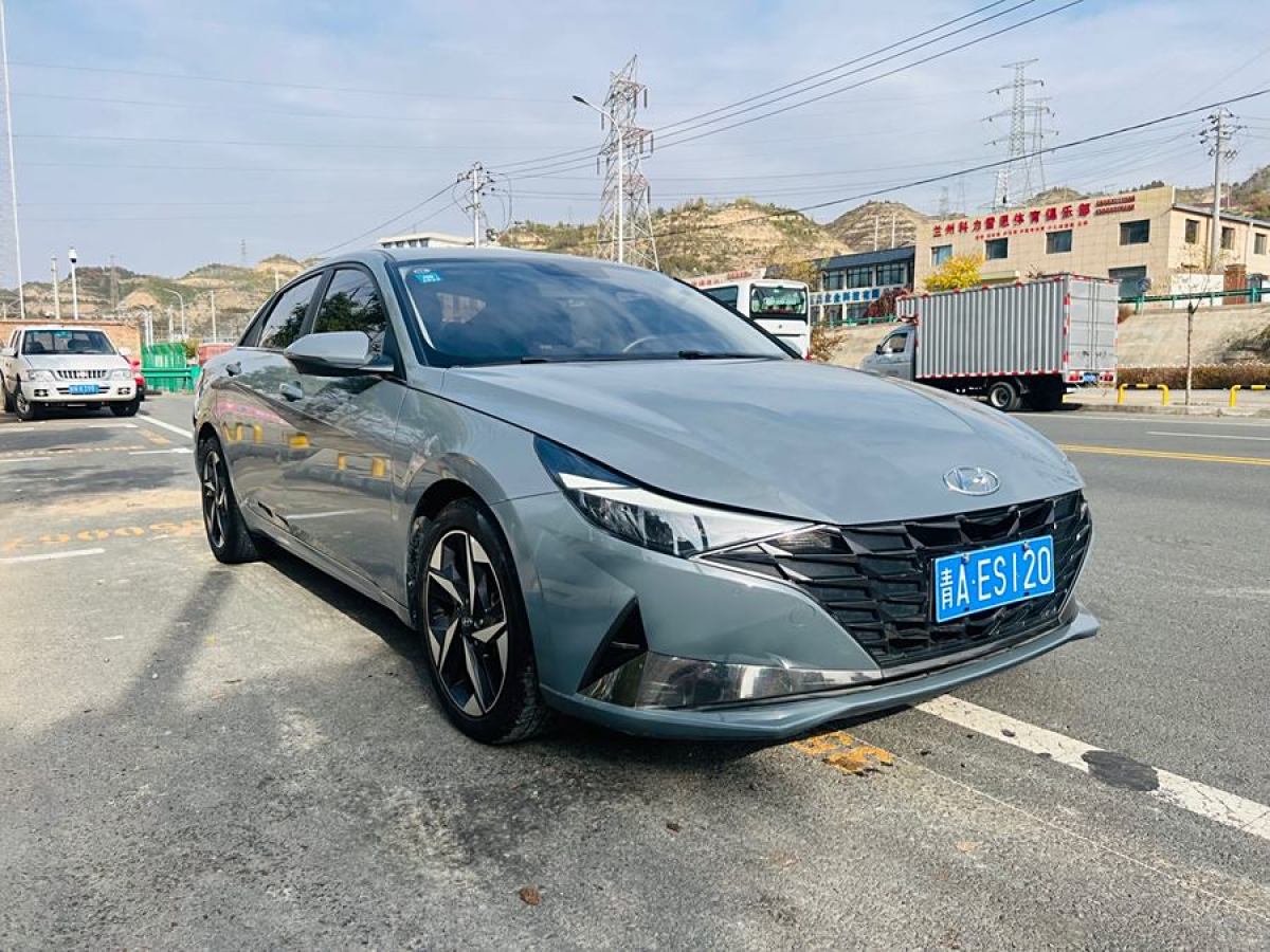 2020年12月現(xiàn)代 伊蘭特  2021款 1.5L GLX精英版