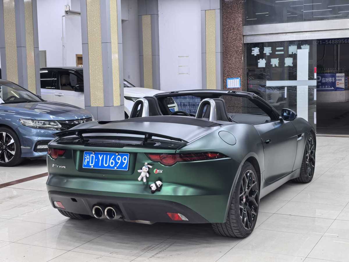 捷豹 F-TYPE  2018款 3.0T 敞篷版圖片