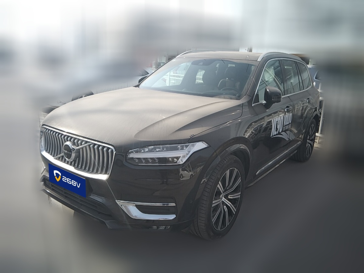 鄭州2021年1月沃爾沃xc902021款b6智雅豪華版7座黑色手動擋