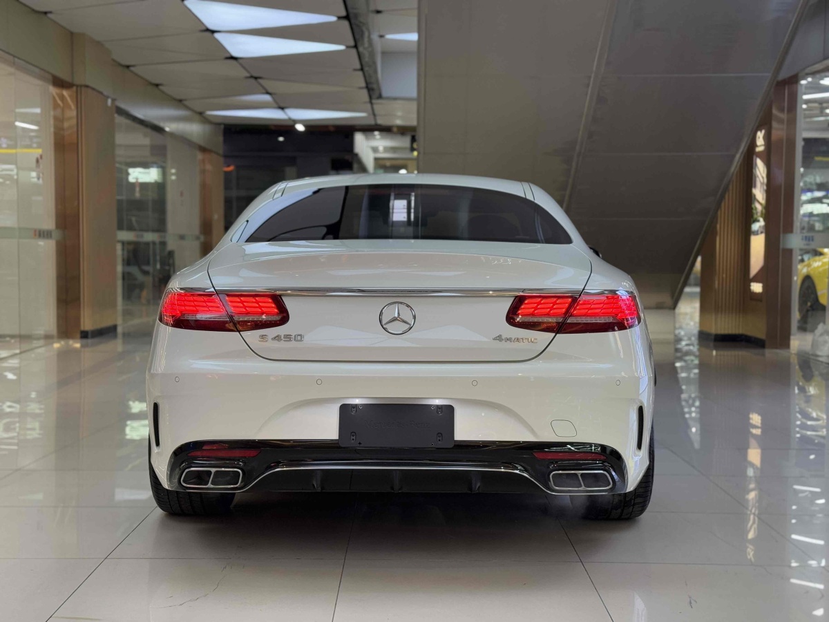 奔馳 奔馳S級  2018款 S 450 4MATIC 轎跑版圖片