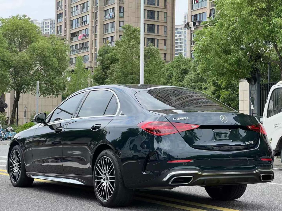 奔馳 奔馳C級  2022款 C 260 L 皓夜運動版圖片