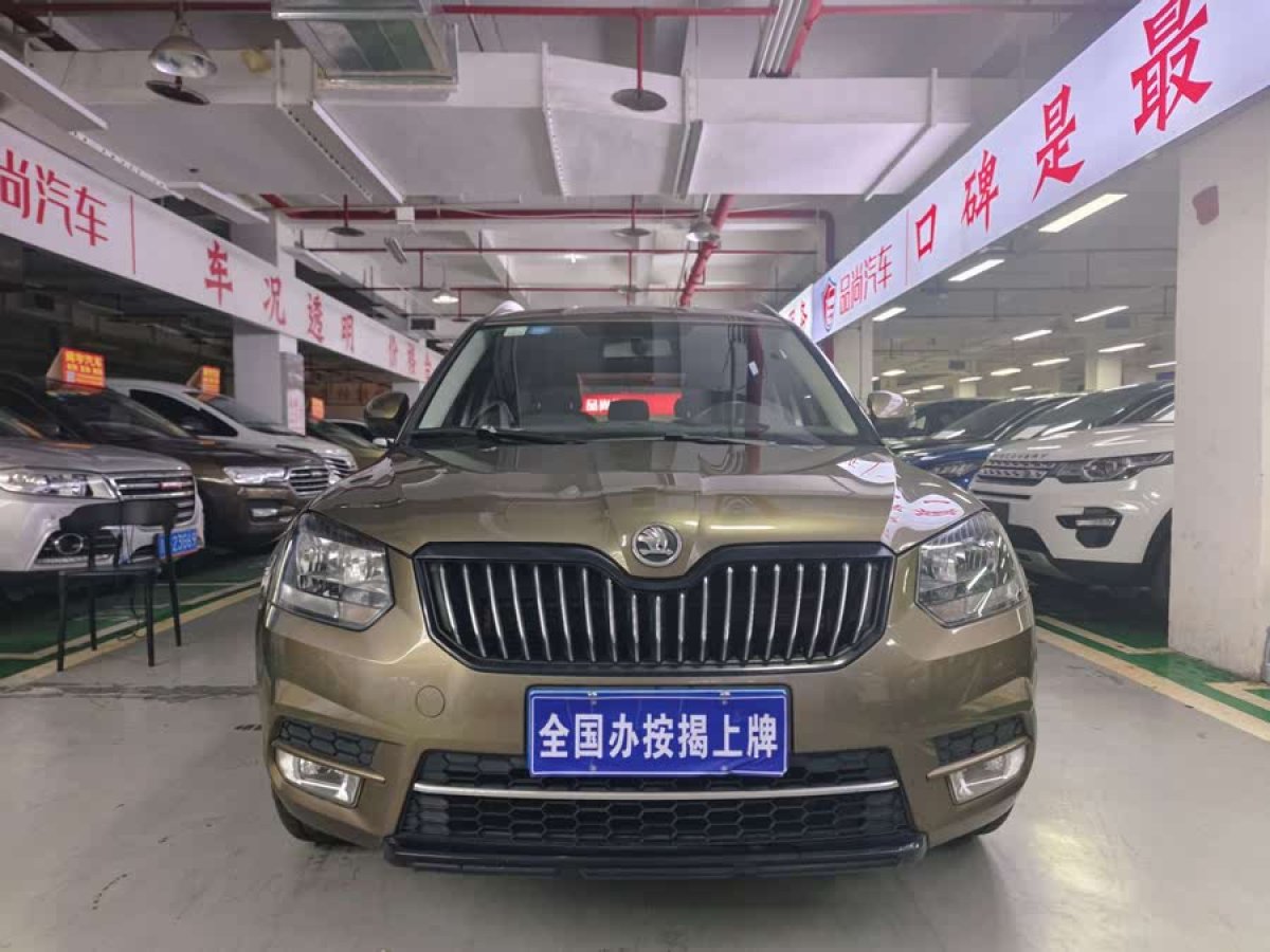 斯柯達(dá) Yeti  2016款 1.4TSI DSG前行版圖片