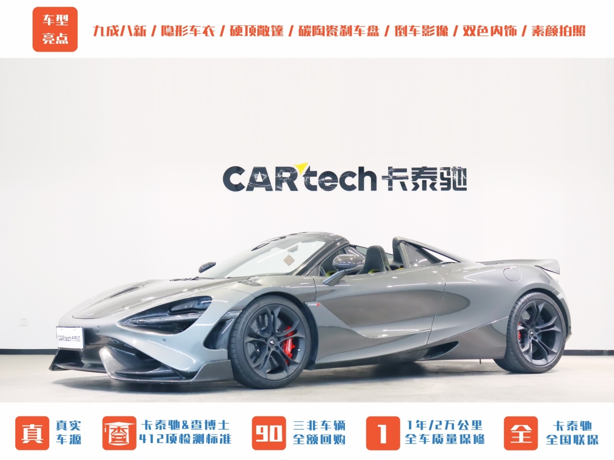 邁凱倫 720S  2019款  4.0T Spider圖片