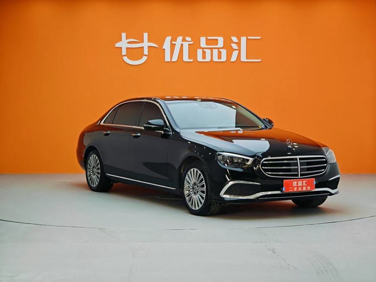 奔馳 奔馳E級(jí)  2021款 改款 E 300 L 尊貴型圖片