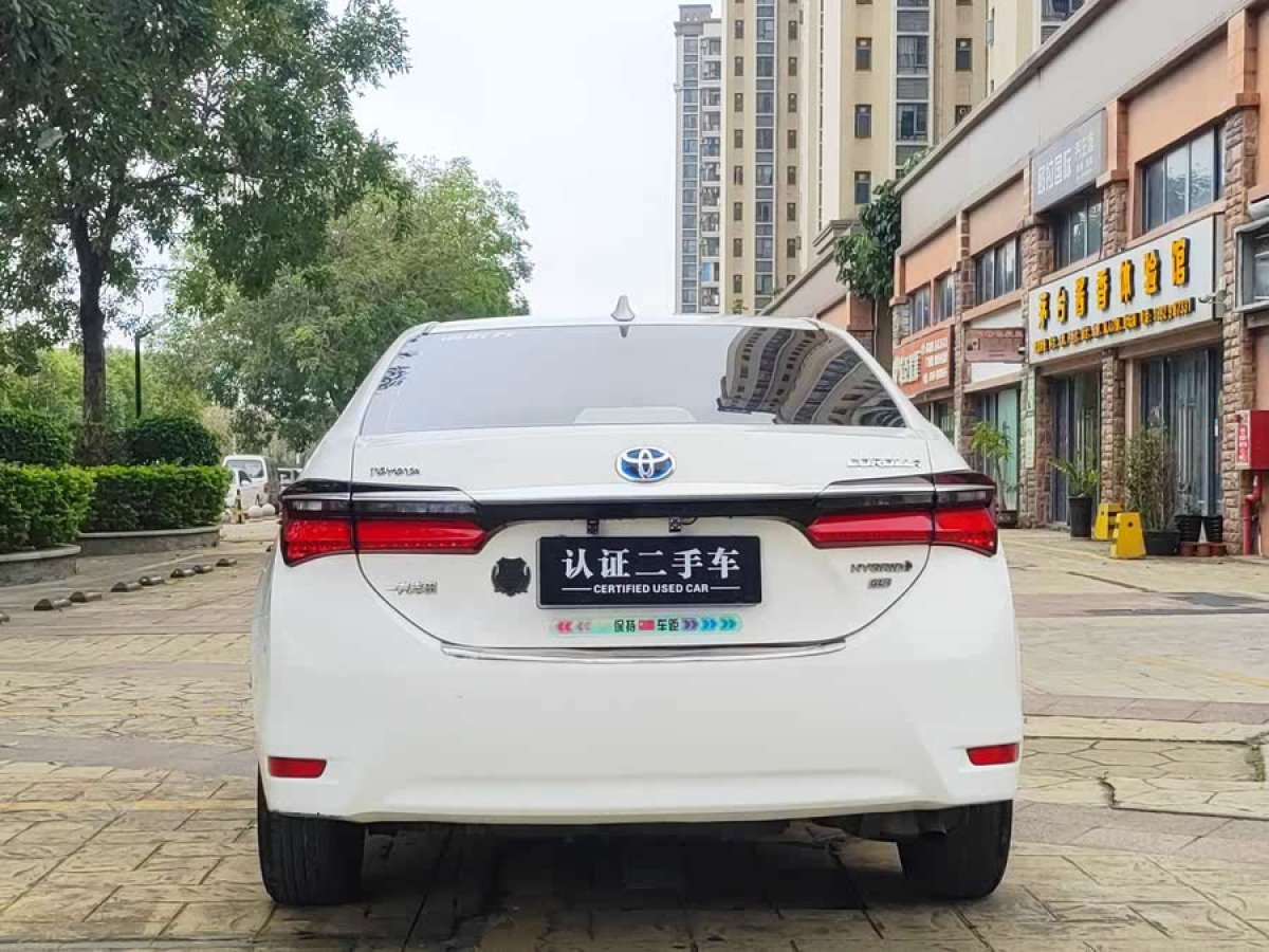 豐田 卡羅拉  2017款 改款雙擎 1.8L E-CVT先鋒版圖片