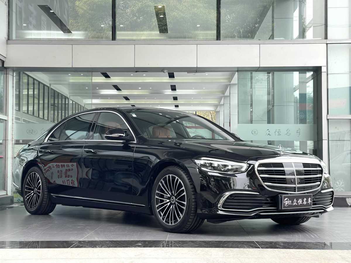 奔馳 奔馳S級新能源  2023款 改款 S 450 e L 插電式混合動力轎車圖片