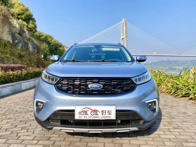 大連2019年03月福特領界2019款ecoboost145cvt鉑領型白色自動檔